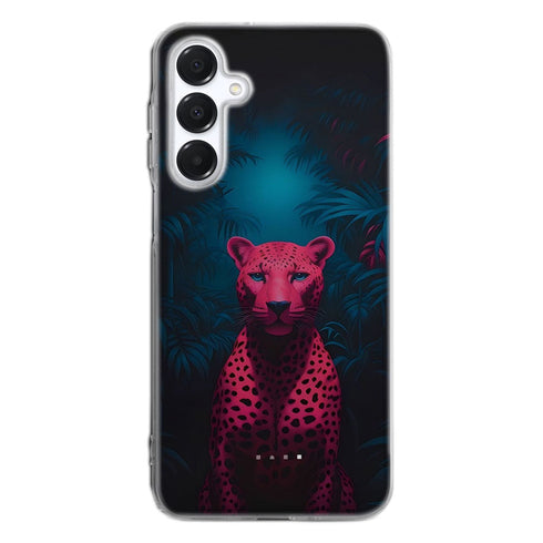 Coque Samsung Leopard Rose Fluo