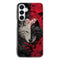 Coque Samsung Loup Noir et Blanc en Illustration