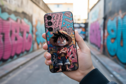 One Piece Luffy Coque renforcée pour smartphones Samsung Galaxy