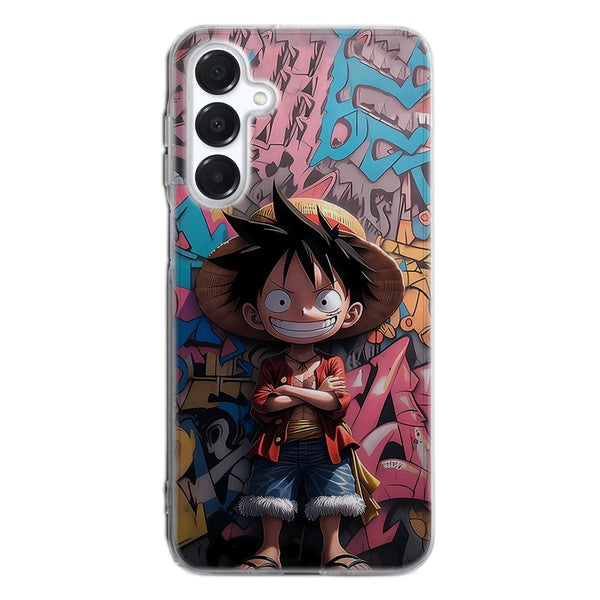 Luffy Cartoon Grafitis | Coque Samsung