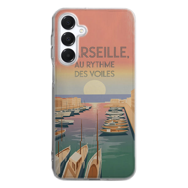 Marseille Affiche Vieux Port | Coque Samsung