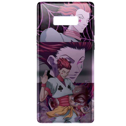 Hisoka | Coque Samsung J8 2018 | Motif Manga Card Hunter X Hunter | Housse Silicone Souple MaCoquePerso