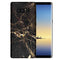 Marbre Noir Gold, coque samsung note 8 silicone