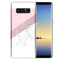 Texture | Coque Note 8 Marbre Rose et Blanc | Silicone, Tpu, Antichocs | Effet Marbre Housse Samsung Galaxy MaCoquePerso