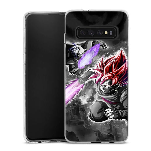 Goku Black and Zamasu DBS | Coque Telephone iPhone, Samsung Galaxy, Huawei, Oppo, Xiaomi - Silicone, SAMSUNG GALAXY S10