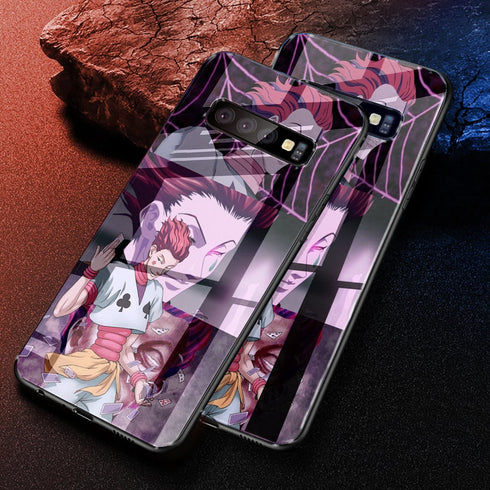 Hisoka | Coque Samsung J8 2018 | Motif Manga Card Hunter X Hunter | Housse Silicone Souple MaCoquePerso