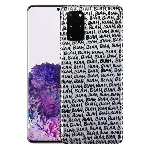 Blah Blah - Coque Samsung S20 - Silicone