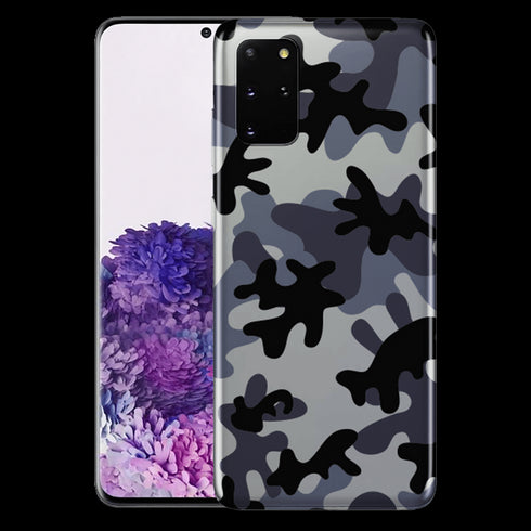 Camouflage Gris - Coque Samsung S20