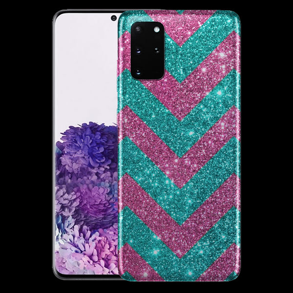 Chevrons Strass - Coque anti chocs Samsung S20, S20 Plus
