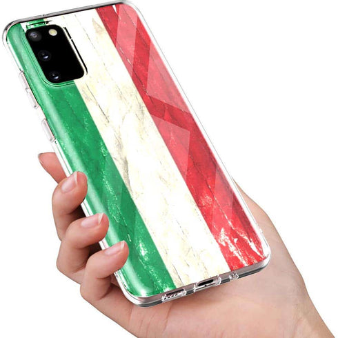 Coque drapeau iTalie pour Samsung S20, Incassable