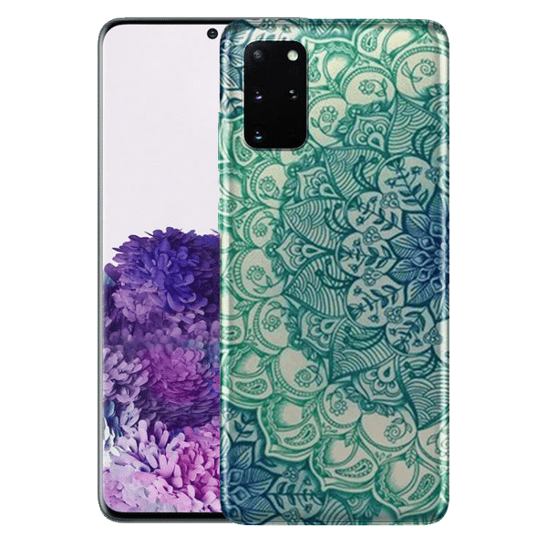 Fleurs Vertes - Coques Samsung S20, S20 Plus en Silicone