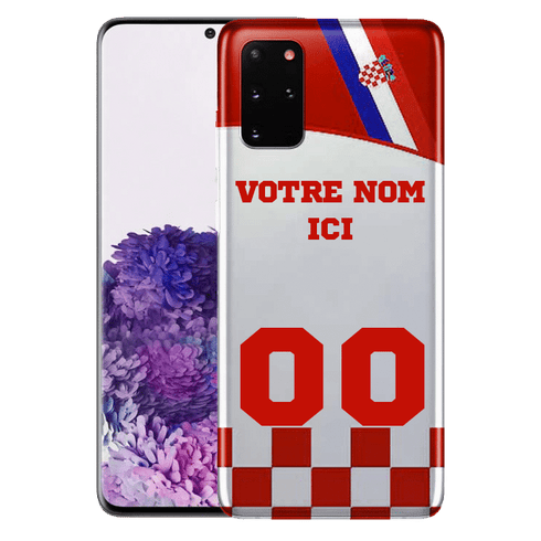 Equipe Foot Ball Croatie - Coque Samsung S20