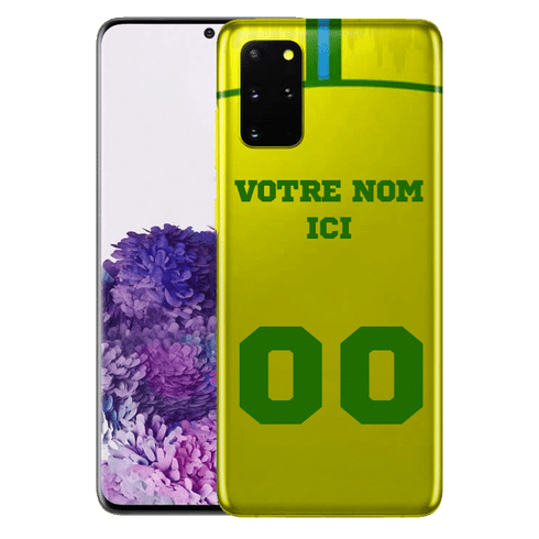 Equipe Foot Nantes - Coque Samsung S20 a Floquer