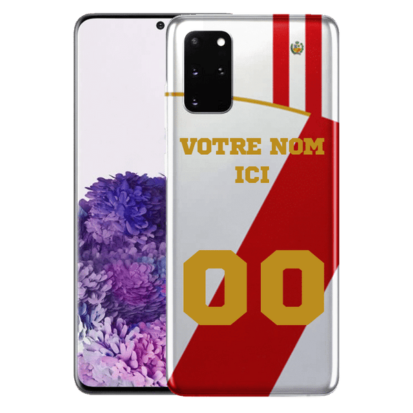 Equipe Foot Perou - Coque Samsung S20, S20 PLus a Personnaliser