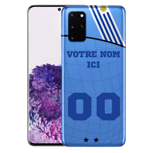 Foot Uruguay - Coque Samsung S20, S20 Plus Equipe La Céleste