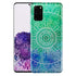 Mandala Vert - Coque portable Samsung S20, S20 Plus - Silicone
