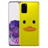 Mon Canard / Coque Samsung S20, S20 ultra / Housse Telephone Silicone - Motif Animal / Couleur Jaune MaCoquePerso