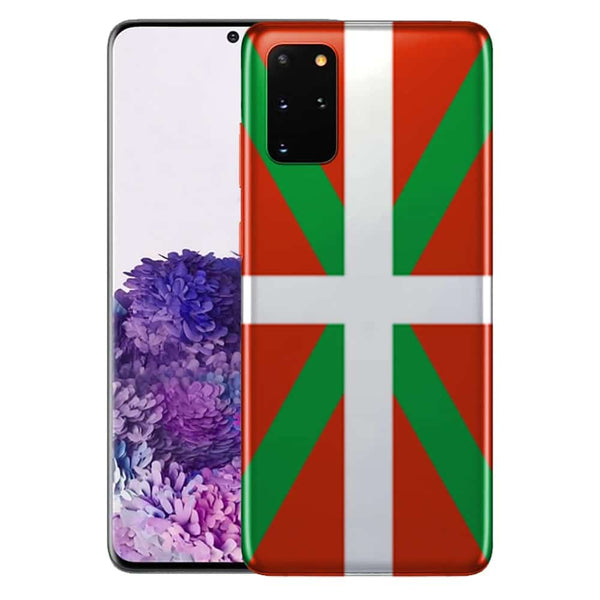 Pays Basque - Coque Samsung S20, S20 Plus - Collection Drapeau - Silicone