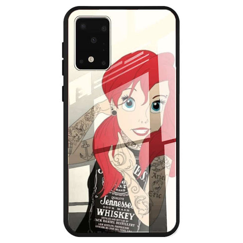 Samsung NOTE 9 | Ariel Tattoo Jack Daniels | Coque en Silicone | Tpu Antichocs - MaCoquePerso