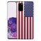 USA - Coque Samsung S20 Drapeau Americain - Silicone