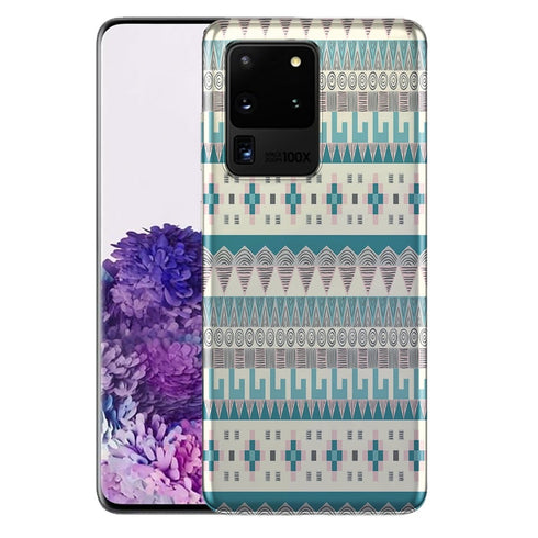 Azteque Mania | S20, S20+, S20 Ultra, S20 FE 5G | Samsung Galaxy | Coque pour smartphone en Silicone | Tribal MaCoquePerso