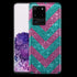 Coque pour tél portable Samsung S20 Ultra Chevrons Strass