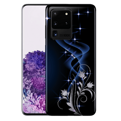 Coque S20 Ultra Fleurs Etoilées