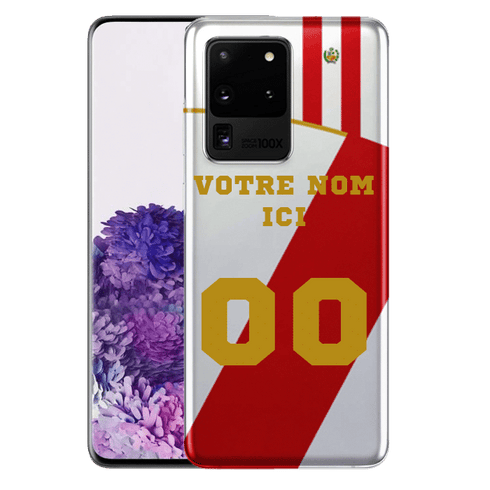 Personnalise ta Coque S20 Ultra aux couleurs de l'équipe de Foot Peruvienne