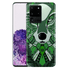 Coque Telephone Samsung S20 Ultra Loup Vert Azteque