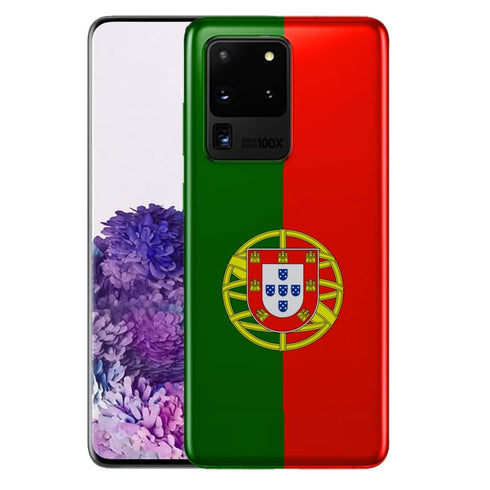Coque S20 Ultra drapeau Portugais