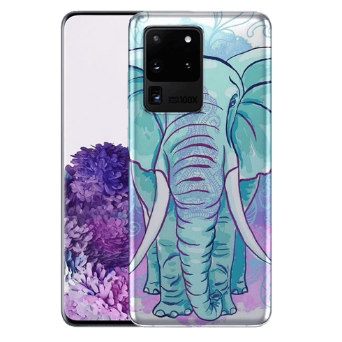 Coque téléphone portable Samsung S20 Ultra Watercolor Elephant
