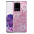 Coque de télephone Samsung S20 Ultra Fleur Dentelle Rose