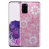 Fleur Dentelle Rose - Coque Samsung S20, S20 Plus