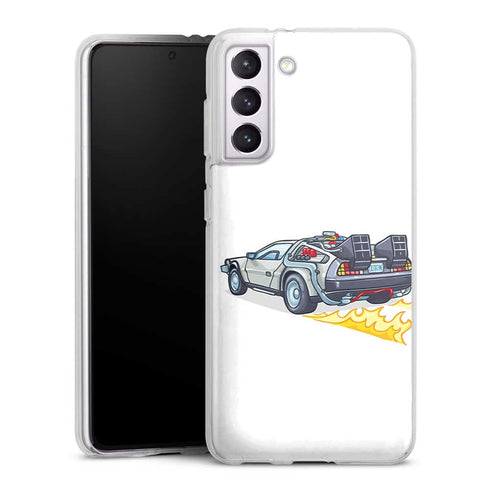 Coque Samsung Galaxy S21, Galaxy S21 Plus delorean