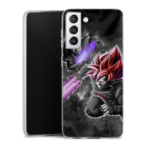 Goku Black and Zamasu DBS | Coque Telephone iPhone, Samsung Galaxy, Huawei, Oppo, Xiaomi - Silicone, SAMSUNG GALAXY S21 ULTRA