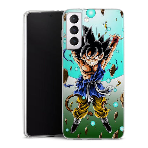 Goku Genkidama | Coque Telephone iPhone, Samsung Galaxy, Huawei, Oppo, Xiaomi - Silicone, SAMSUNG GALAXY S21 ULTRA