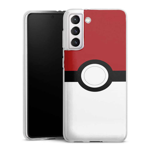 Coque Samsung Galaxy S21, Galaxy S21 Plus pokeball