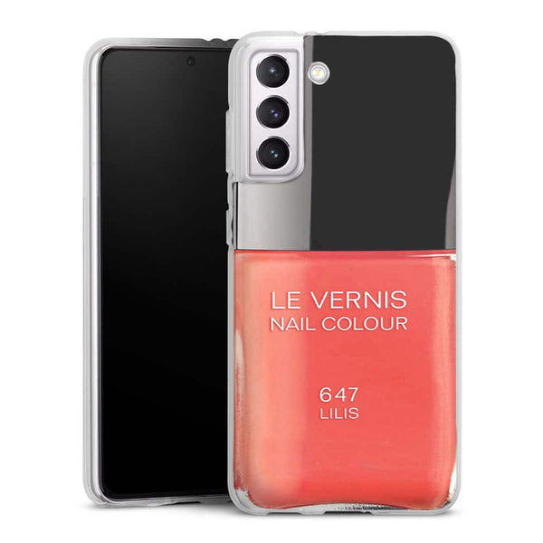 Coque Samsung Galaxy S21, Galaxy S21 Plus vernis a ongles pour les femmes