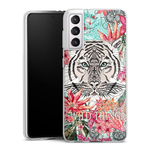 Coque Samsung Galaxy S21, Galaxy S21 Plus wild thing, animaux sauvages