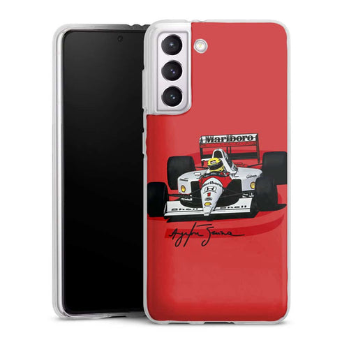 Coque Samsung Galaxy S21, Galaxy S21 Plus ayrton senna