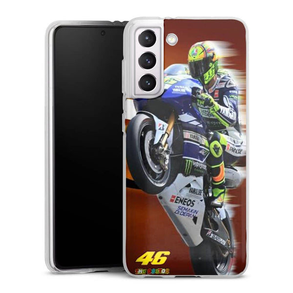 Coque Samsung Galaxy S21, Galaxy S21 Plus fan de yamaha vr46