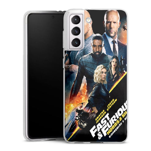 Coque Samsung Galaxy S21, Galaxy S21 Plus fast and furious, motif course de rue