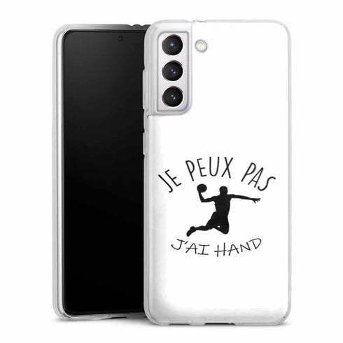 Coque Samsung Galaxy S21, Galaxy S21 Plus je peux pas j'ai hand
