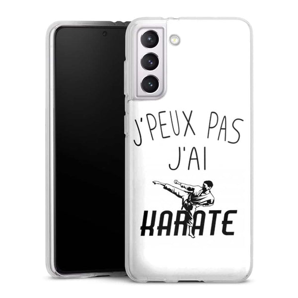 Coque Samsung Galaxy S21, Galaxy S21 Plus je peux j'ai karate