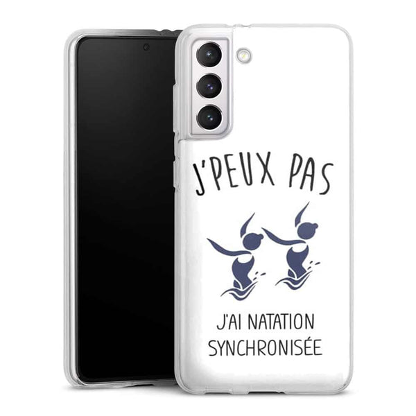 Coque Samsung Galaxy S21, Galaxy S21 Plus je peux pas j'ai natation synchronisée