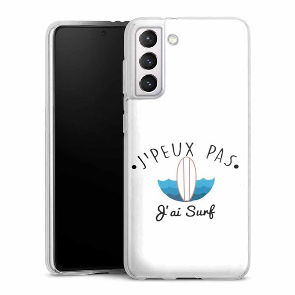 Coque Samsung Galaxy S21, Galaxy S21 Plus je peux pas j'ai surf