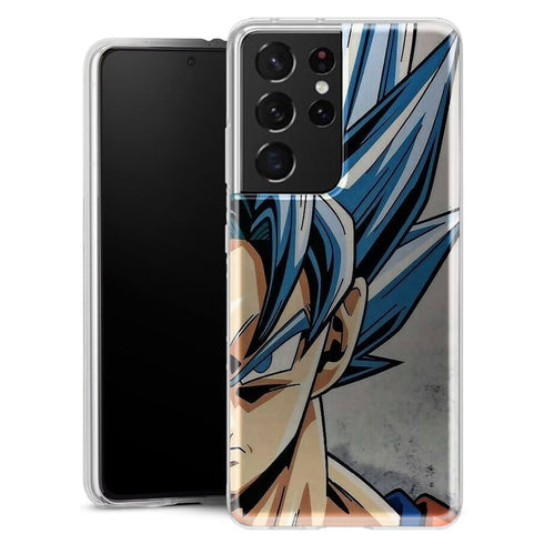 Coque Samsung Galaxy S21 Blue Sangoku - MaCoquePerso