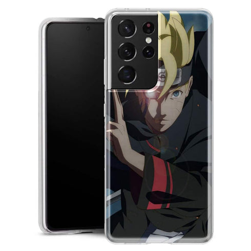 Coque Samsung Galaxy S21 Boruto Jougan - MaCoquePerso