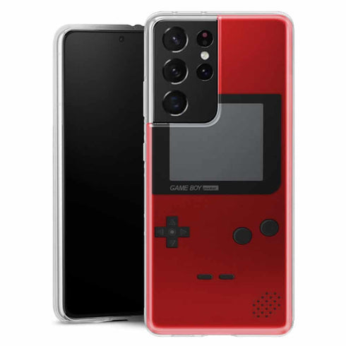 Coque Samsung Galaxy S21 Game Boy Rouge - MaCoquePerso