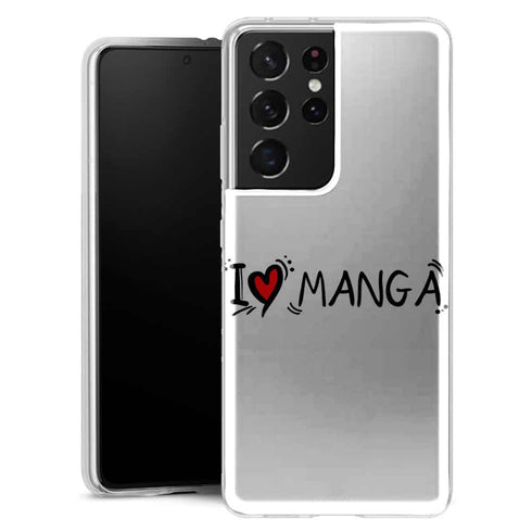 Coque Samsung Galaxy S21 Love Manga - MaCoquePerso